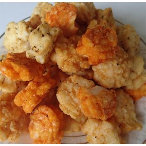 Fried Senbei Rice Crackers Crunchy Japanese Soy Sauce Rice Crackers