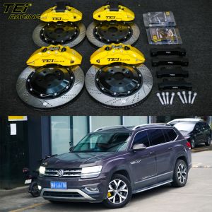 Cheap Front 6 Piston And Rear 4 Piston Caliper BBK Auto Brake System For Volkswagen Atlas 19 Inch Rim for sale