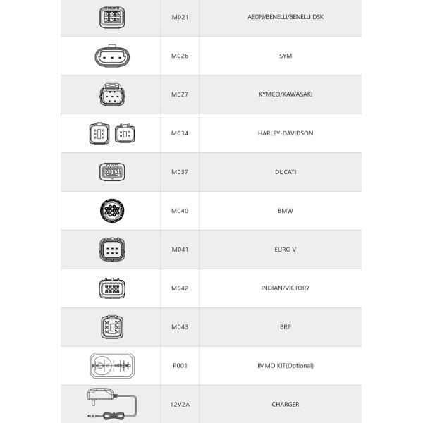 OBDSTAR MS80 Intelligent Motorcycle Diagnostic Tool Support IMMO Programming