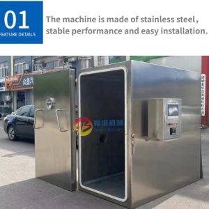 Temperature 8-35C Adjustable Fast Cooling Machine for Fruit Vegetable Bakery