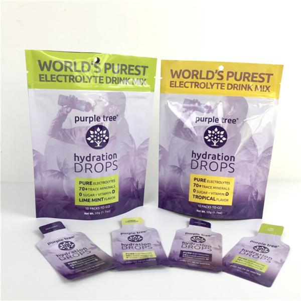 Quality Hot Custom Logo Glossy Finish Customized Size and Design Needs Aluminum Foil Mylar Doypack wholesale