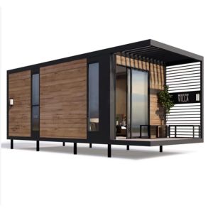 Live Light Villa Prefabricated Mobile House With Steel And Sandwich Board
