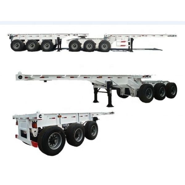 Steel 20FT 40FT Container Long Lifetime Chassis Skeleton Semi Trailer with