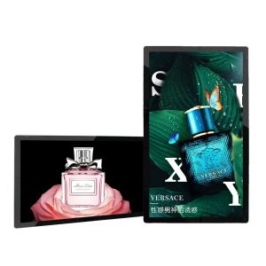 Wall Mounted Lcd Advertising Player With Capacitive Touch I5 Ad Screen 65 Inch