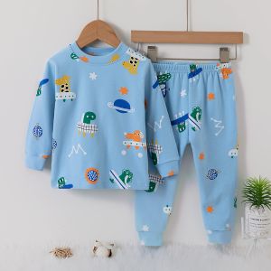 Cheap Printed Pattern Kids Winter Night Suits fantasy Winter Matching Pajamas for sale