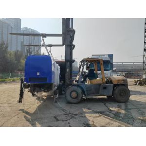 Cheap Vertical/Horizontal Reach 150/600m and 50m3/h Output HBT50.13.129RS Concrete Trailer Pump for Your Construction Needs for sale