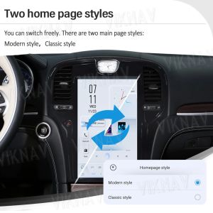 Android Qualcomm Aftermarket Chrysler 300C Radio Head Unit 2013-2017 2018 2019 2