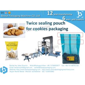 How to pack 100-500g biscuits BSTV-450AZ