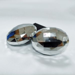 Cheap Elliptical Lattice Plastic Material Perfume Bottle Caps 15mm Inner Diameter for sale