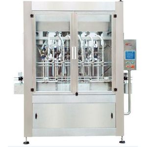 Cosmetic Automatic Liquid Filling Capping And Labeling Machine
