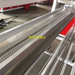 90kw/70kw Twin Screw Type PVC Angle Corner Bead Machine for White Drywall