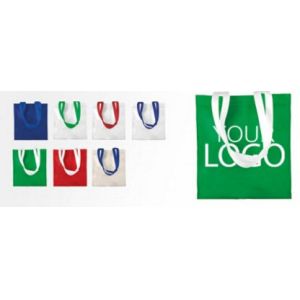 Custom Promotional Foldable Cheap Non Woven Tote Shopping Bag Recyclable Non