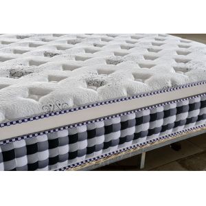 Euro Pocket Sprung Mattress For Hotel Home Knitted Fabric OEM Service