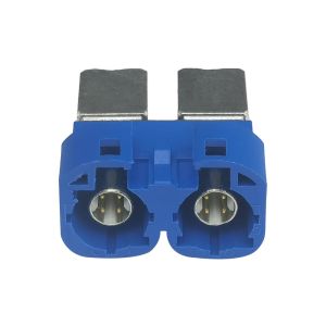 Automotive Right Angle Double HSD Connector C Code For PCB Mount