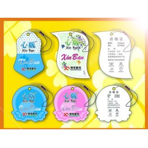 PLASTIC LENTICULAR pp pet materical 3d hang tag lenticular tag printing 3d tag