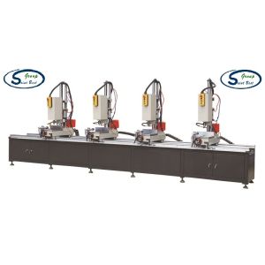 Cheap Four Head Aluminum Window Hole Drilling Machine / Multi Mitre Combination Drilling Machine for sale