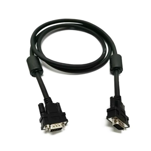 Quality 15 ft Straight Through Serial DB15 Cable Male to Male 15 Pin Computer Port Cord for Data Communication wholesale