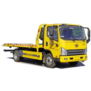 Factory Sales Lightweight FAW New Brand 4x2 8Tons Tow Truck Wrecker Truck With