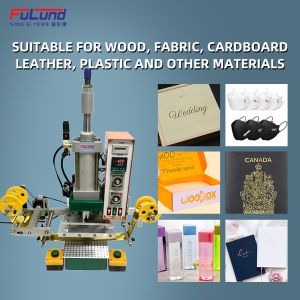 Automatic Pneumatic Leather Logo Embossed Hot Stamping Machine with CE