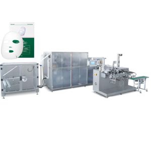 Sealing Facial Mask Folding Feeding Machine Folding Insert Sealing