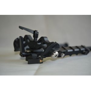 330g Outdoor Tactical Bipod Adjustable 5.5''-8.1'' Height 5 Slots for Versatilit