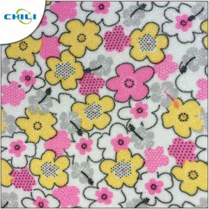 Reusable Split Printed Faux Leather Luxury Fabric Smooth Grain Lightweight