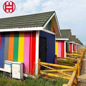 Customized Light Gauge Hotel 3 Bedroom Prefab Villa with Steel Structure in