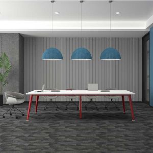 White Commercial Office Desk Furniture Modular Office Table For Workstations