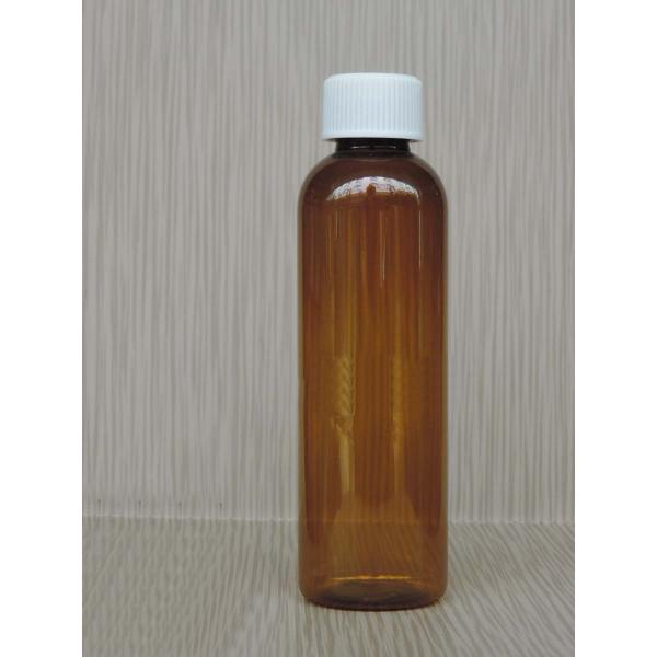 Quality 180ML Amber Round Cosmetic PET/HDPE Bottles With the scale Supplier Lotion bottle, Srew cap wholesale