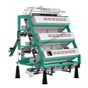 Professional Tea Colour Sorter Machine With High Speed Near Infrared Sensor