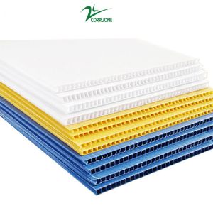 PP Corrugated Sheet 2mm PP Hollow Construction Board