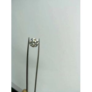 China Genuine 2.5 ct VVS Round Cut Loose Moissanite 8.5 mm DEF White on sale