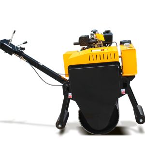 Cheap Walk Behind Mini Compactor Vibratory Hand Vibratory Pedestrian Roller Asphalt Single Drum Roller Compactor for sale