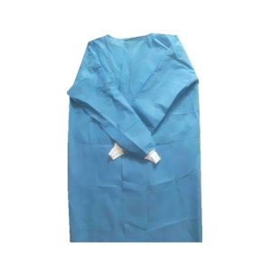 China Lightweight Breathable Safety PPE Disposable Lab Gowns on sale