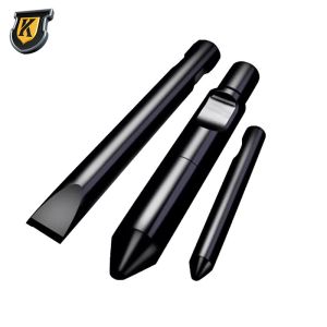 1650mm Overall Length K200 Chisel For 65ton And 55ton Excavator Hammer Drill Rod