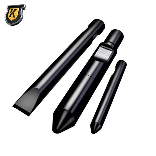 1650mm Overall Length K200 Chisel For 65ton And 55ton Excavator Hammer Drill Rod