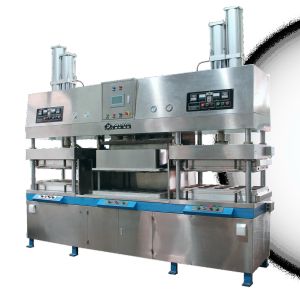 China Fully Automatic Sugarcane Pulp Molded Servo Drive Forming Machine With Big Capacity  6000pcs/h on sale China Fully Automatic Sugarcane Pulp Molded Servo Drive Forming Machine With Big Capacity  6000pcs/h on sale