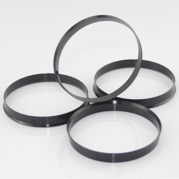 CNC Super Thin Aliuminum 66.6 To 57.1 Hub Centric Rings Anodize Coatings