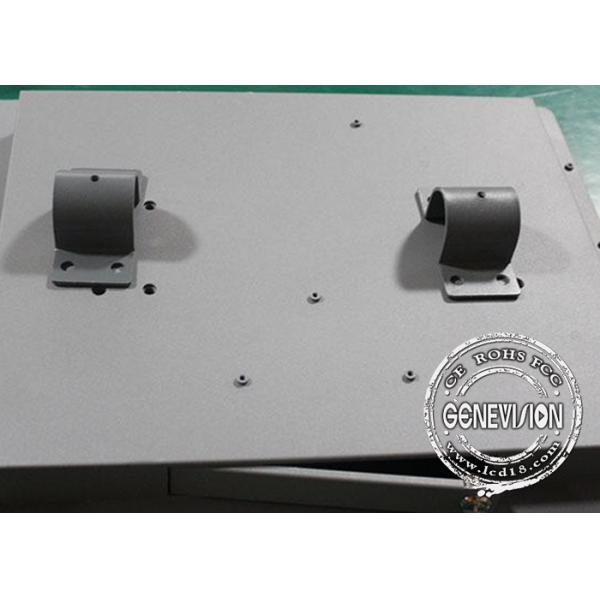 18.5 Inch 23.6 inch Metal Shell Elegant Wall Mount Bus Media Player USB Advertising Update