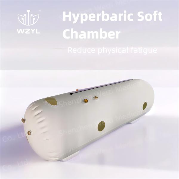 Quality WEIZI Horizontal Soft Hyperbaric Oxygen Chamber Single Room Enhance Metabolism wholesale