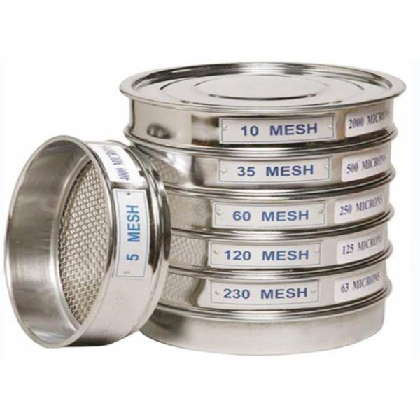 Quality 304 Stainless Steel Wire Mesh Lab Test Sieve 10 Mesh wholesale