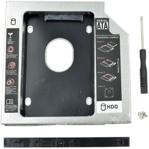 SATA 3.0 CD DVD Driver External Hard Drives SSD OEM 2nd HDD Caddy 12.7 Mm