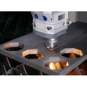 3kw 6kw Gantry Type Iron Plate Fiber Laser Cutting Machine with Cutting Speed 0