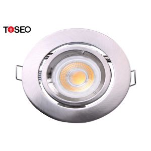 China 100mm Dia Adjustable Recessed Downlights Fixture Die Casting Alu. RoHS Approved on sale