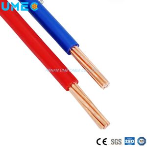 Third Party Inspection Accepted PVC Insulated Flexible Wire Bvr for Building