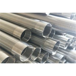 Threaded Wire Wrapped Screens Rust Resistant Electropolished Stainless Steel