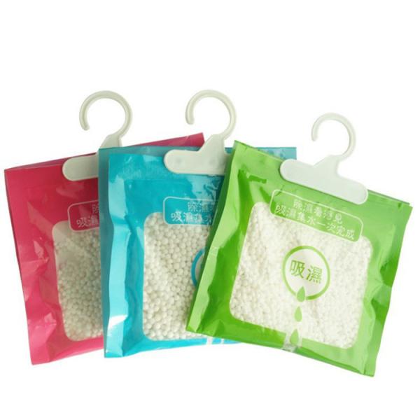 Quality Moisture Absorber k Packaging Bag , 16*29cm Home Hanging Dehumidifier Bag wholesale