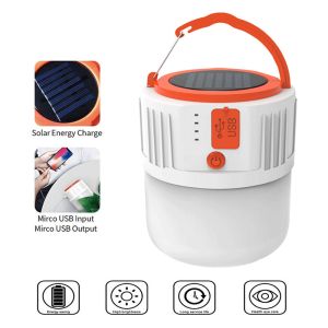 Multifunctional IP45 Solar Powered Portable Lights Solar Rechargeable Emergency