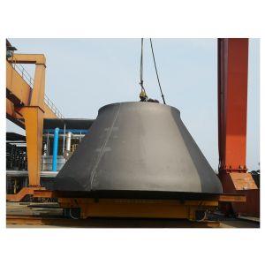 Cheap Customized Carbon Steel Tank Bottom Cone Head Dished Ends for Competitive and Support for sale