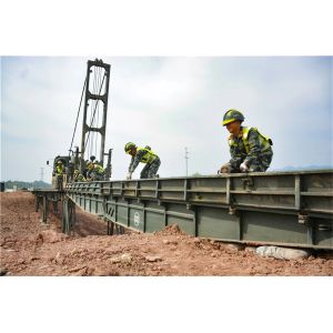 Single Span 15m Mechanized Bridge Modular Fast Bridge Emergency Bridge